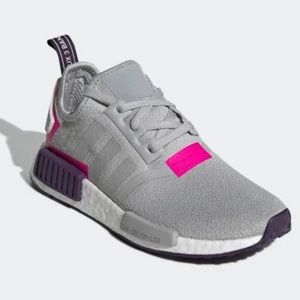Adidas NMD R1 athletic shoes in good used condition